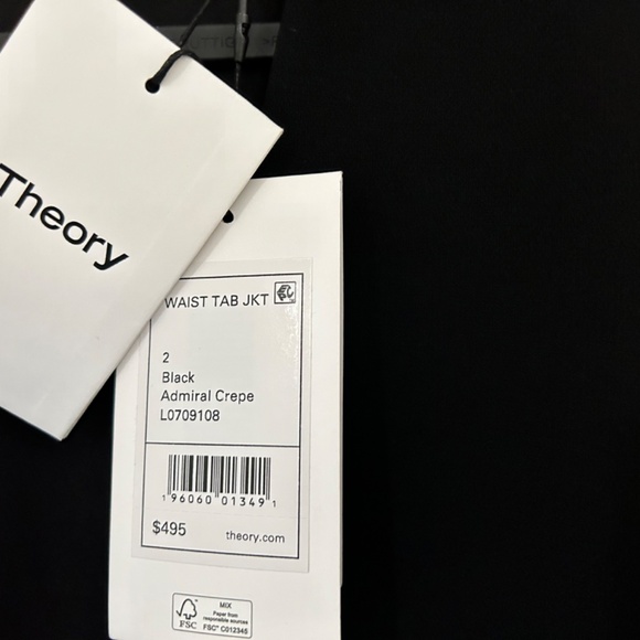 Theory Jacket in Crepe - Picture 5 of 7